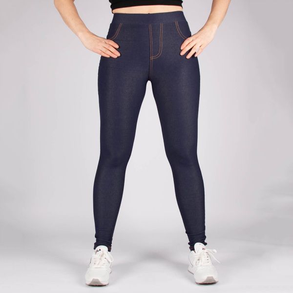 Katia Zarah jeanslook leggingsit navy-2